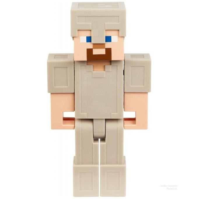 Minecraft Steve Iron Armor Large Scale 