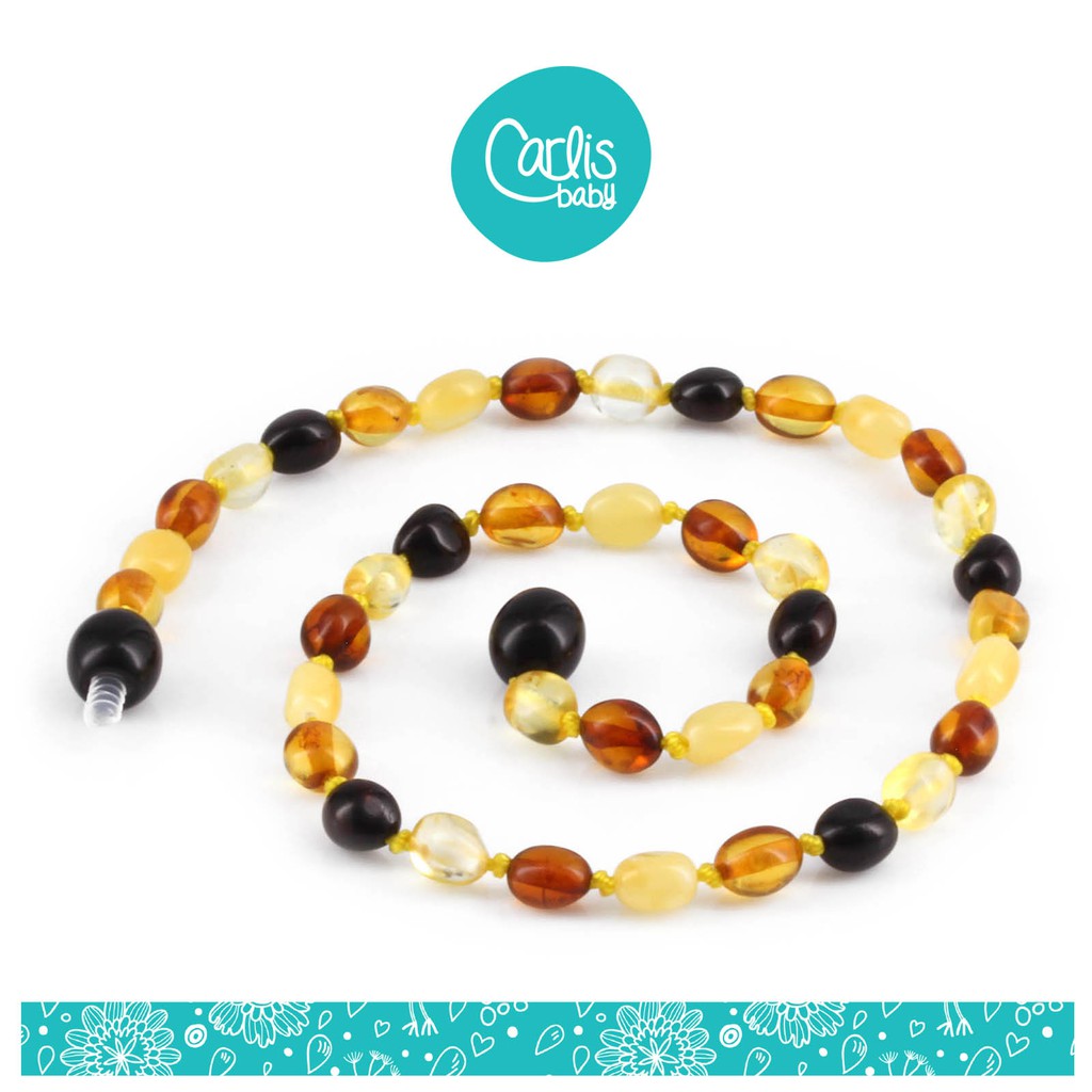 XO54M2Y Kalung Amber Tumbuh Gigi Bayi By Carlis Baby