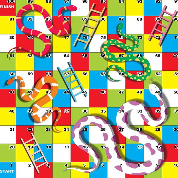 ULAR TANGGA RAKSASA 2x2 m