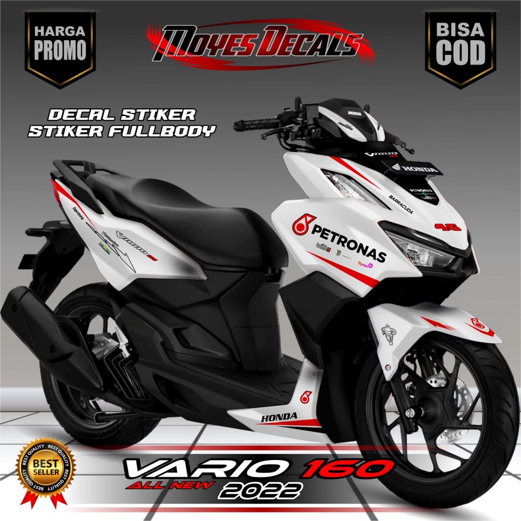 Decal Stiker Fullbody Motor ALL New Vario 160 Tahun 2022 variasi Stiker Vario 16 Fullbody Modifikasi