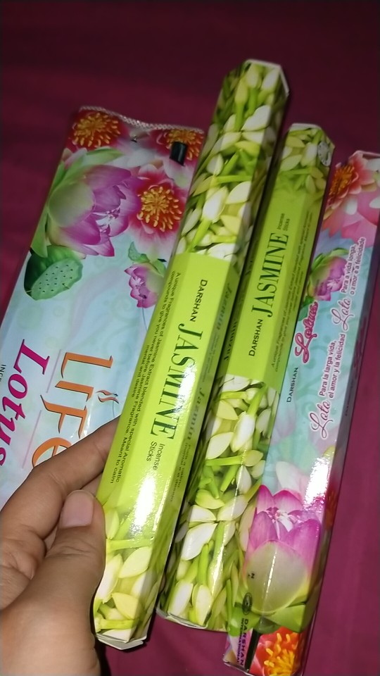 Dupa Hio Lotus Hexa Handmade Isi 20 Batang By Darshan India