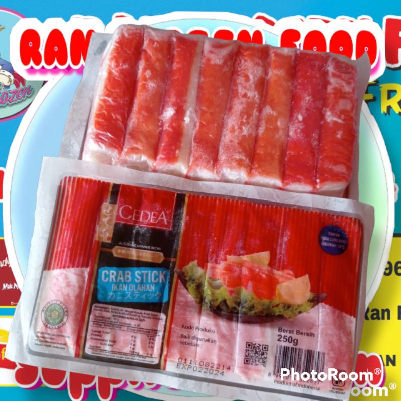 

CEDEA Crab Stick 250gr Kepiting Steamboat Tomyum