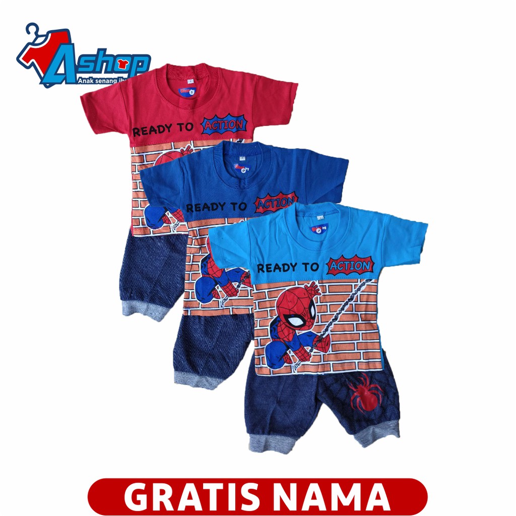 Baju Anak Spiderman