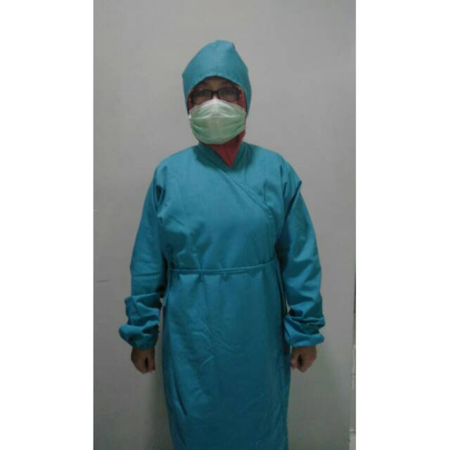 Baju OK Gown Bedah American Drill/ APD OK/ Kimono