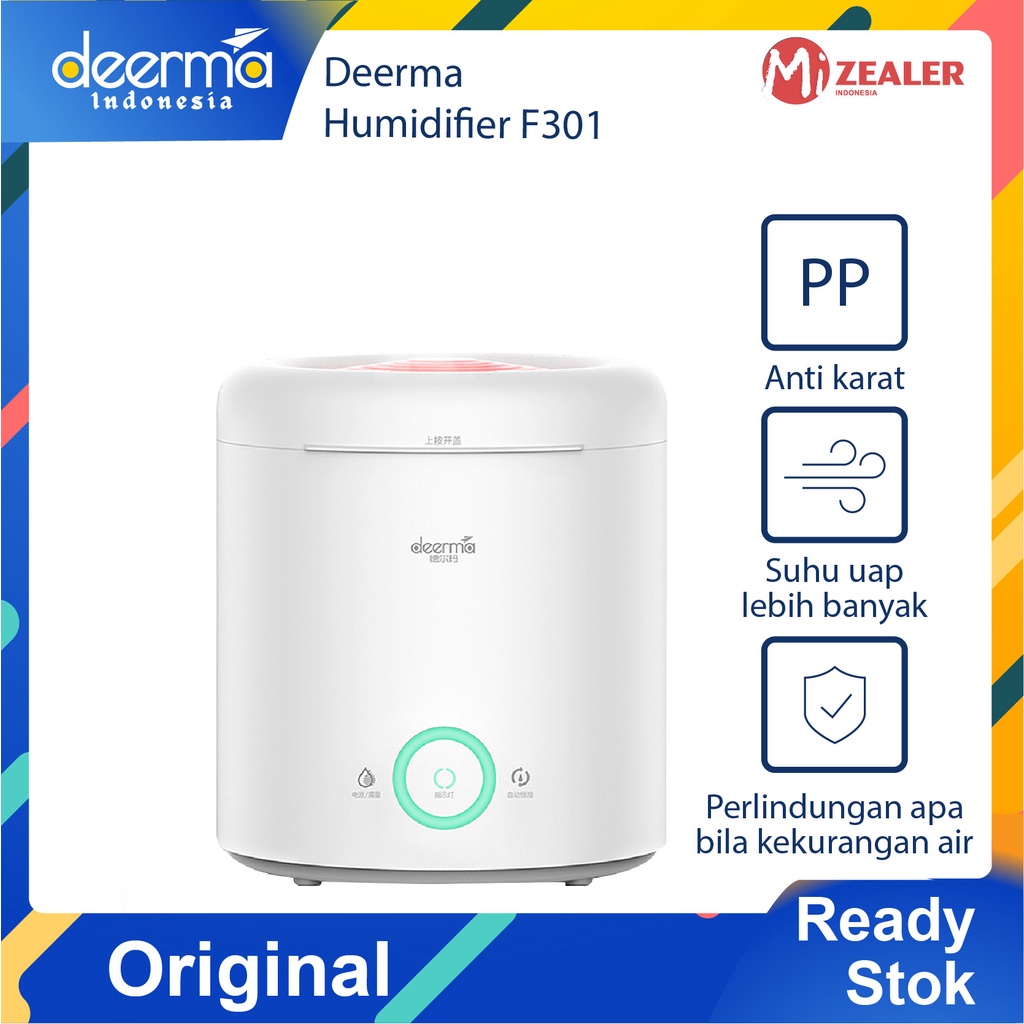 Deerma F301 Desktop Air humidifier 2.5L Aromatherapy Oil Diffuser Silence working For office