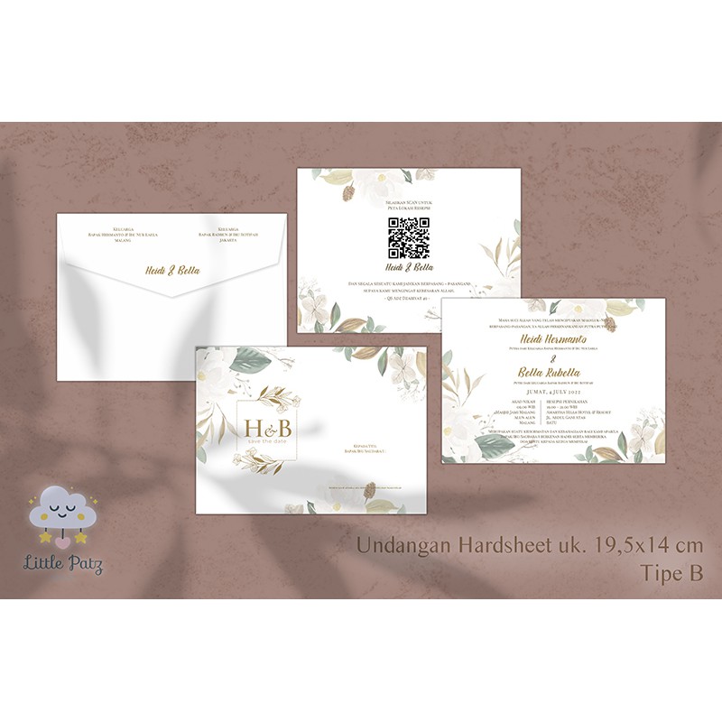 

NEW!! UNDANGAN WEDDING MODERN AMPLOP FREE THANKS CARD/Murah/pesta/kartu/party/souvenir/card/nikah/