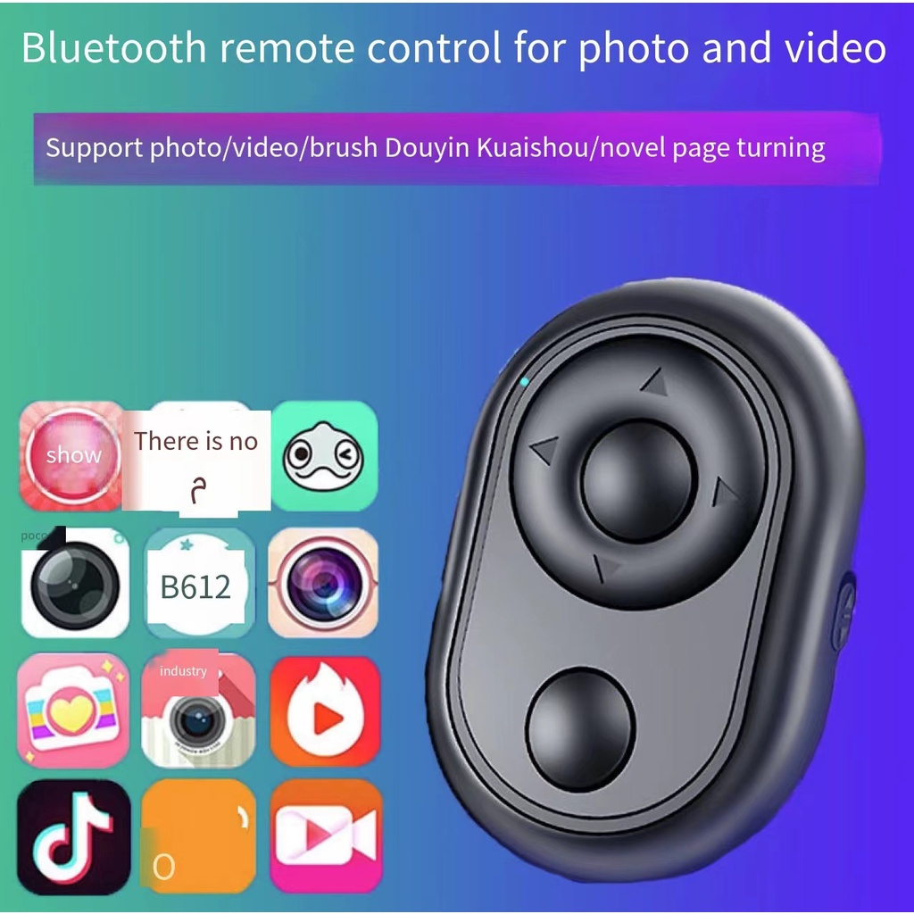 REMOTE SCROLL TIKTOK SHUTTER CAMERA BLUETOOTH/REMOTE SELFIE HANDPHONE