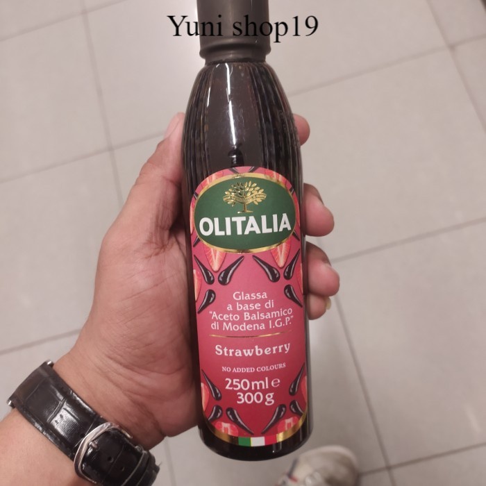 

olitalita glassa balsamic strawbery 250ml