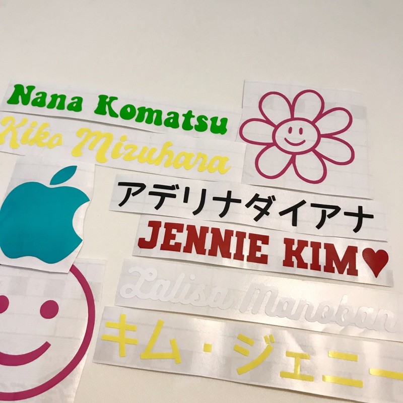 STICKER VYNIL CUSTOM JAPANESE JEPANG KPOP STICKER DECAL