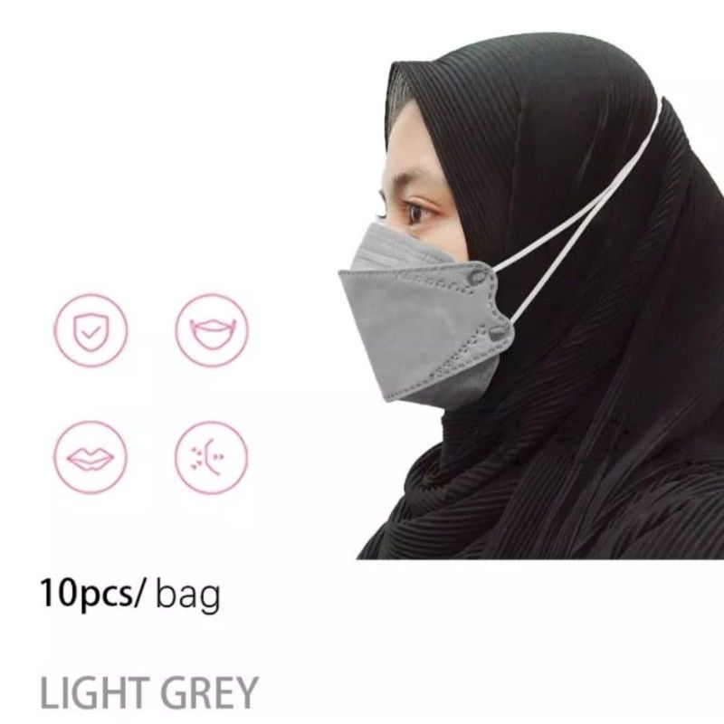 Masker KF94 Hijab Isi 10pcs