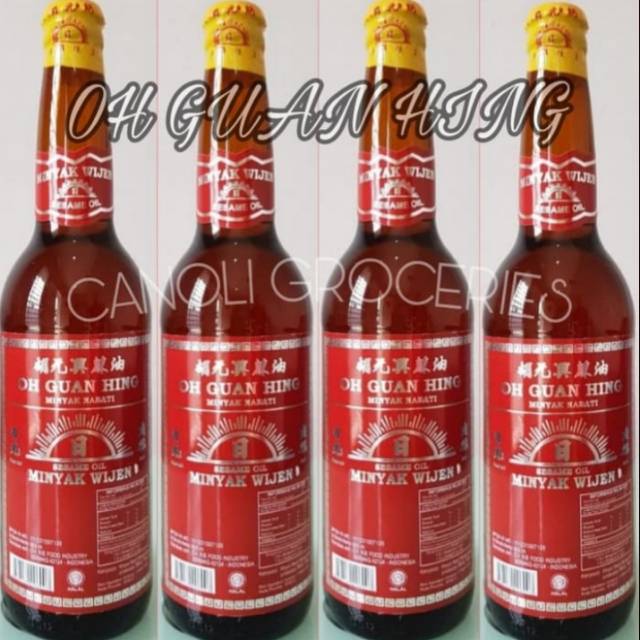 

Minyak Wijen Oh Guan Hing 600 Ml /Sesame Oil