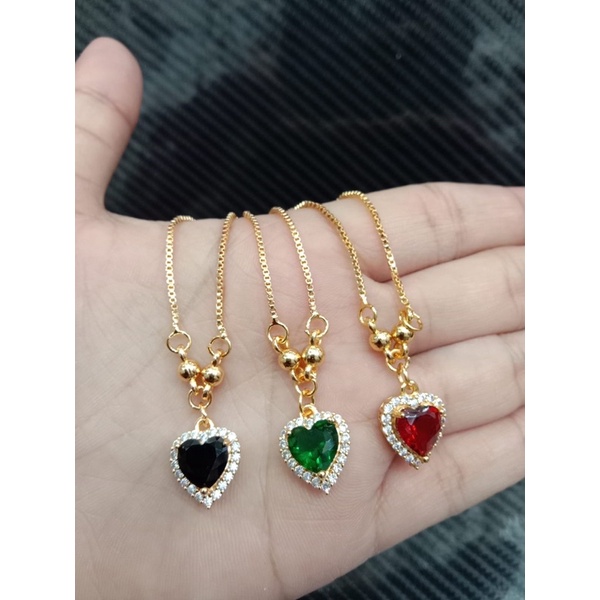 kalung wanita pernata//perhiasan //kalung lapis emas