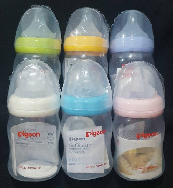 Pigeon Paket Beli 2 Bonus 1 - Botol PP Wide Neck 160ml - Botol Susu Pigeon