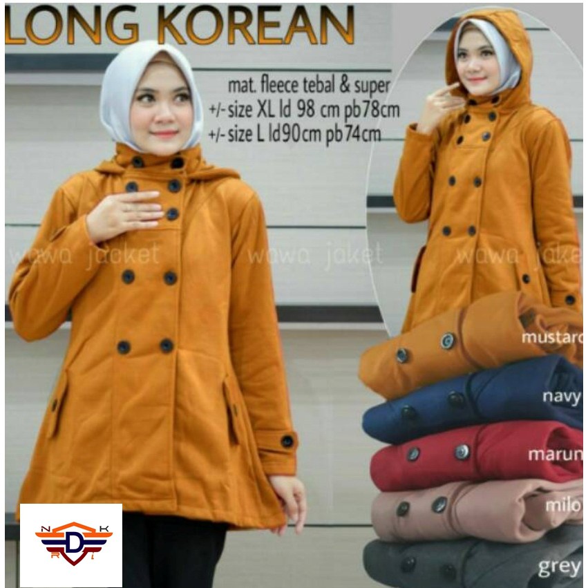 Murah JAKET WANITA BIG SIZE JAKET OVERSIZE KOREA TEBAL HIGH QUALITY COAT BLAZER TEBAL BERKUALITAS BIG SIZE Elegan