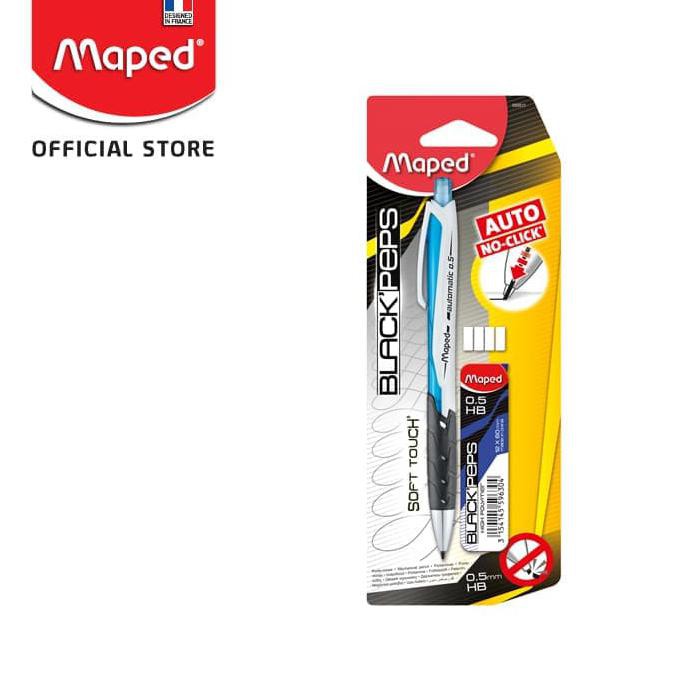 

Gramedia Bogor - MAPED BLACK PEPS AUTO 0.5 W/REFFILL BLISTER MP 559511 (GBTS)