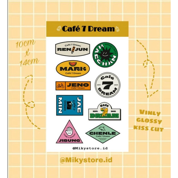 

[READY] Sticker Cafe 7 Dream