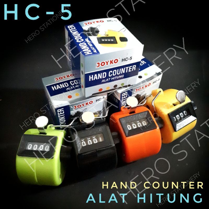 

Hand counter penghitung alat hitung genggam joyko HC-5