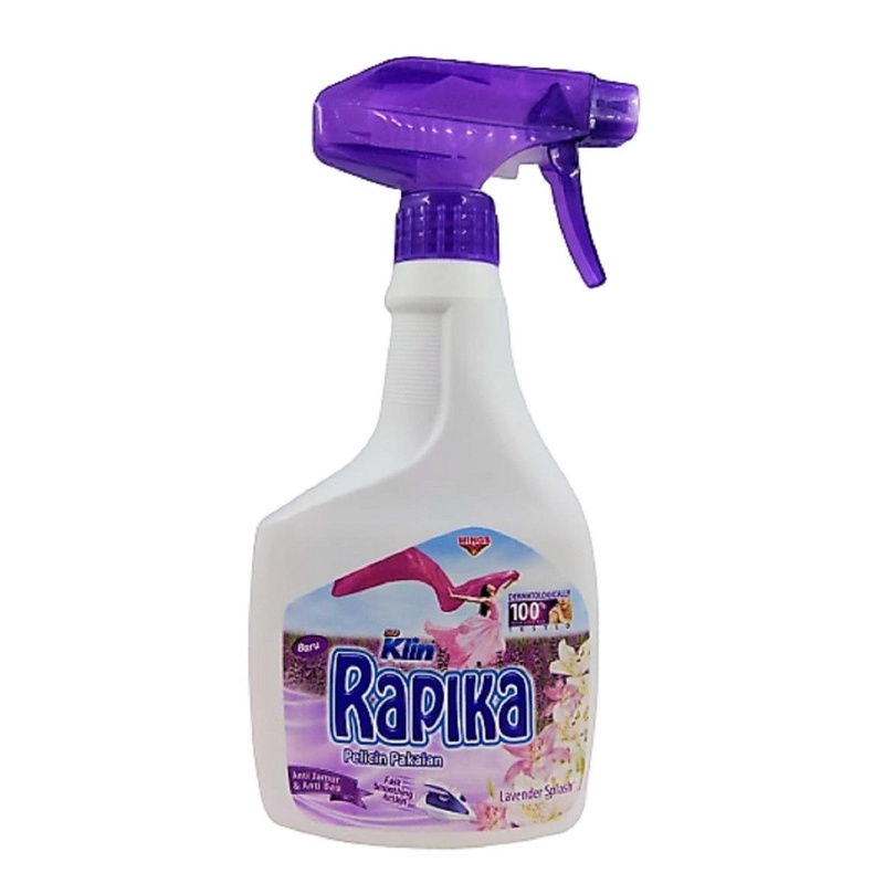 Rapika Pelicin Pakaian Lavender Splash Ungu Spray 450ml 1160337
