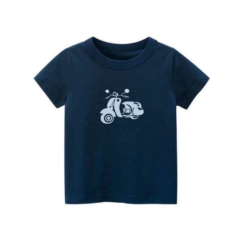 Kaos Anak VESPA Baju Polos Anak Lengan Pendek Tshirt Kids Unisex