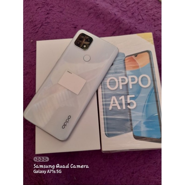 hp oppo A15 second/seken