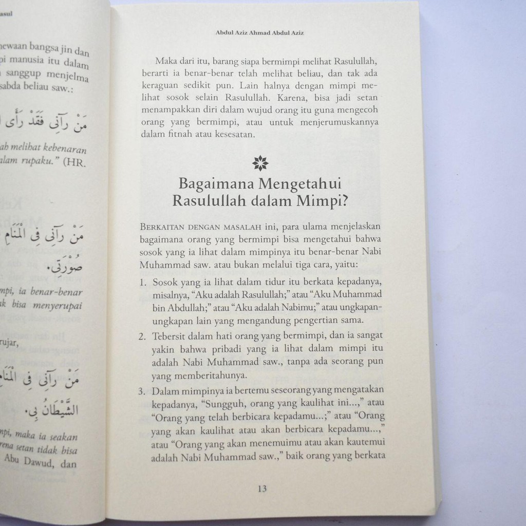 Rindu Kami Padamu Ya Rasul 100 Kisah Nyata Mimpi Bertemu Nabi Muhammad Saw Buku Islam Shopee Indonesia