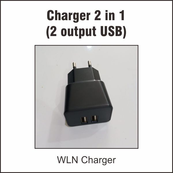 Adaptor Charger Original WLN 2 input C100 C1 KD-C1 KD-C700 Overload Protect WLAN