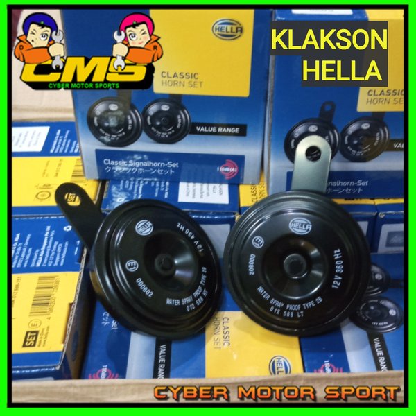 klakson Hella Disk Double universal. Klakson mobil Hella high