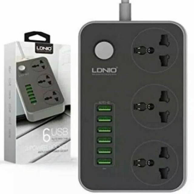 Power socket charger LDNIO 6 usb/LDNIO SE3631 5V 3.4A Power socket 6usb ORIGINAL LDNIO ABU