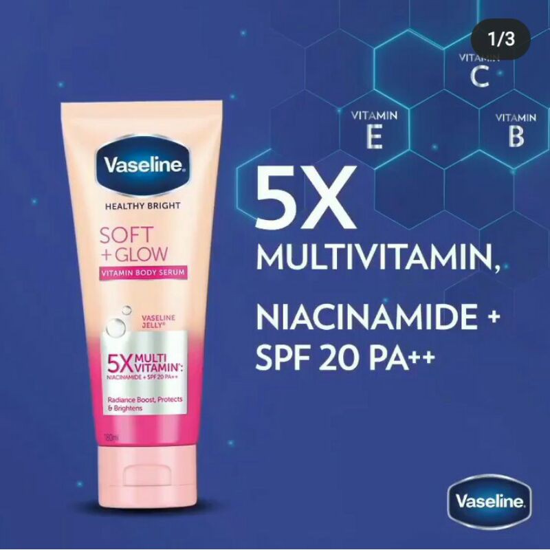 VASELINE SOFT + GLOW 180