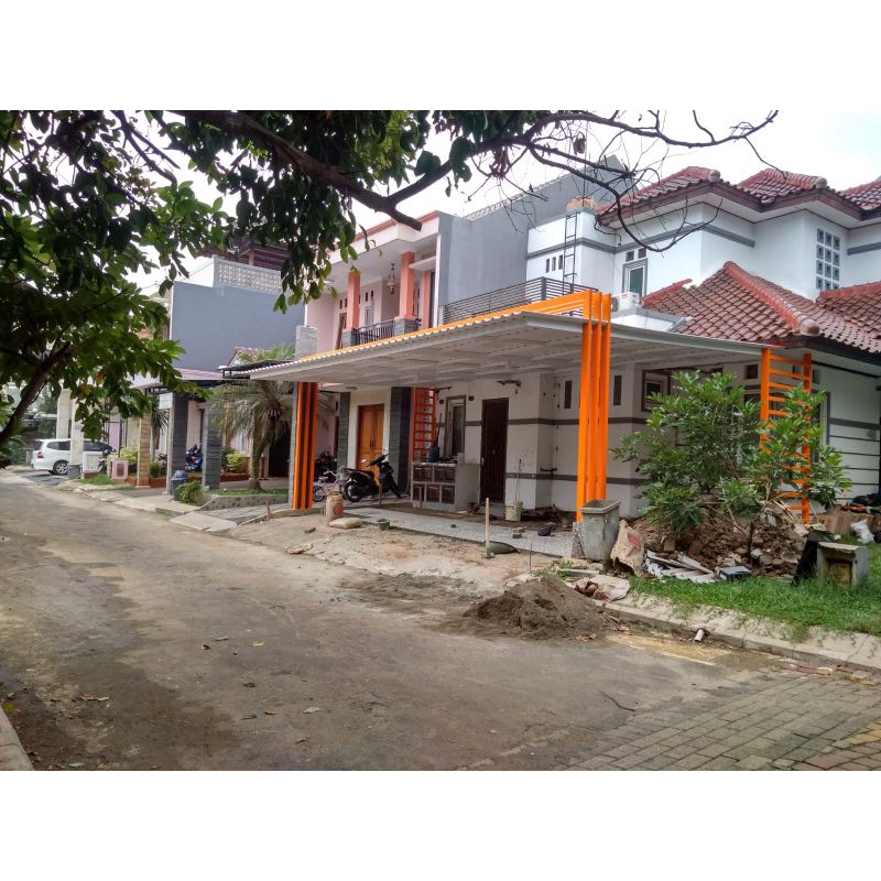 kanopi set holo 5 X10 las atap alderon