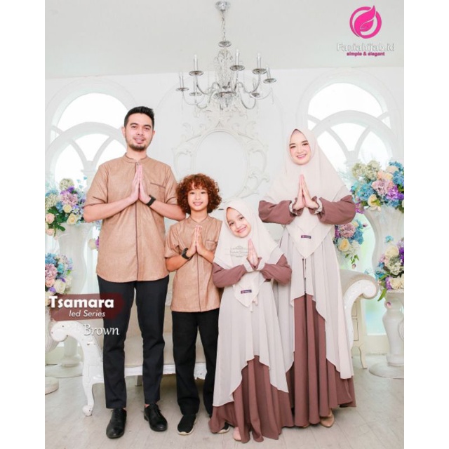 Tsamara Ied Series Brown by Fania Hijab (Batch 2)