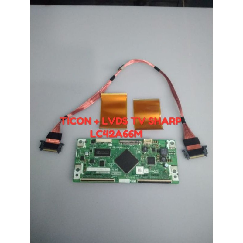 TICON PLUS LVDS TV SHARP LC 42A66M ORIGINAL NORMAL TESTED