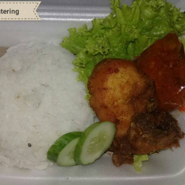 

Ayam goreng plus nasi
