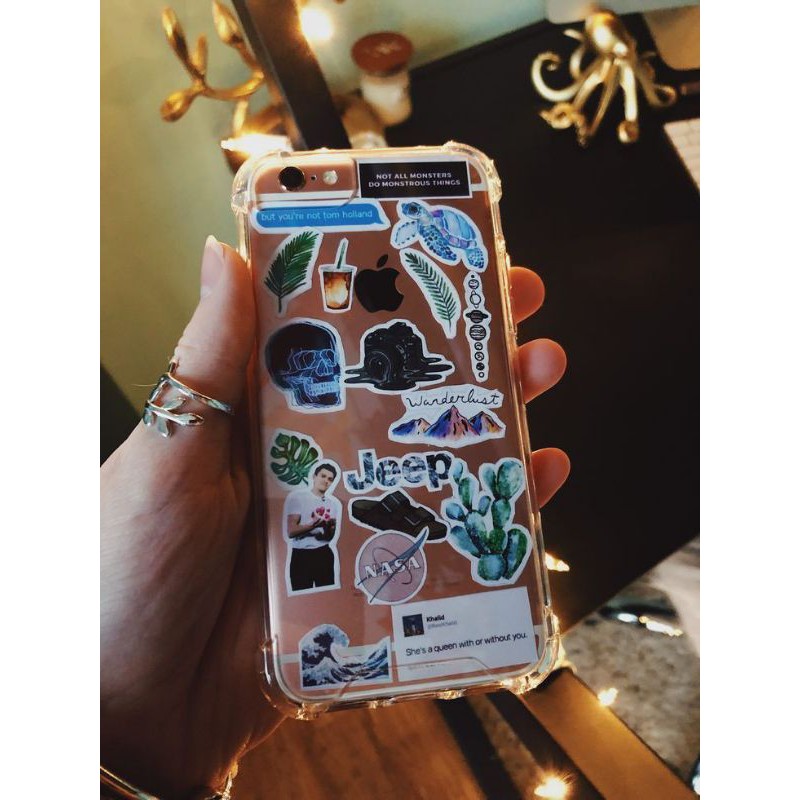 

CASE + STIKER TUMBLR PACK ISI 23-33PCS TERMURAH