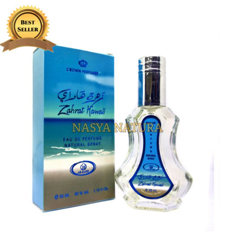 Minyak Wangi Ar Rafif Spray Zahrat Hawai 35ml Parfum Arrafif Original