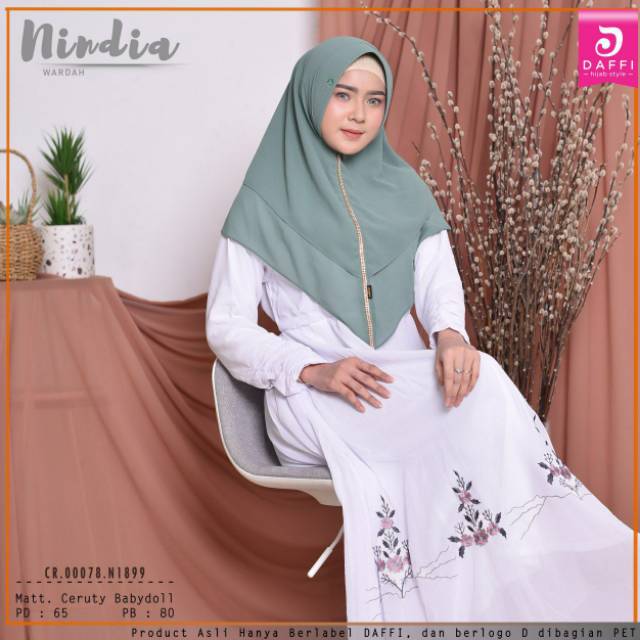 JILBAB INSTAN DAFFI / DAFFI HIJAB / GROSIR DAFFI / DAFFI ORISINIL