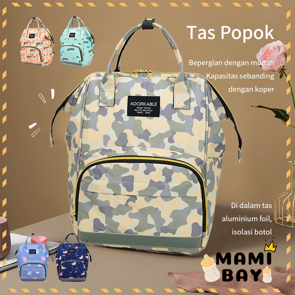 OKEYI Multifungsi diaper bag tahan air ransel tas perlengkapan bayi