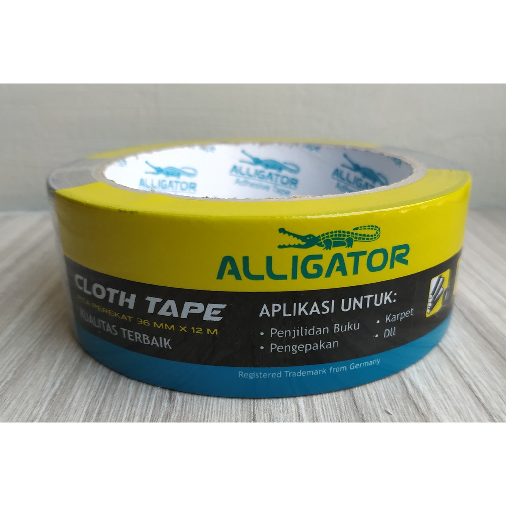 

Alligator cloth tape black 36mmx12
