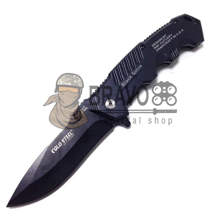 PISAU LIPAT COLD STEEL BLACK SABLE CK BRAVO88