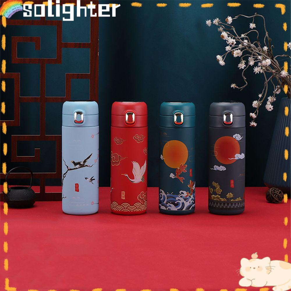 Solighter Botol Minum Thermos Dengan Display LED Untuk Travel