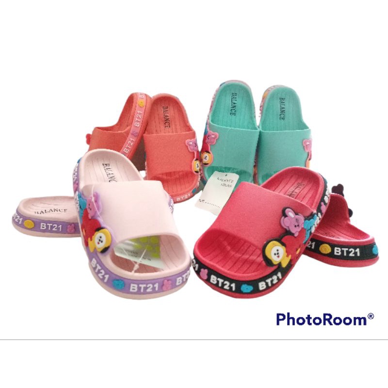 sendal anak slip on BTS series