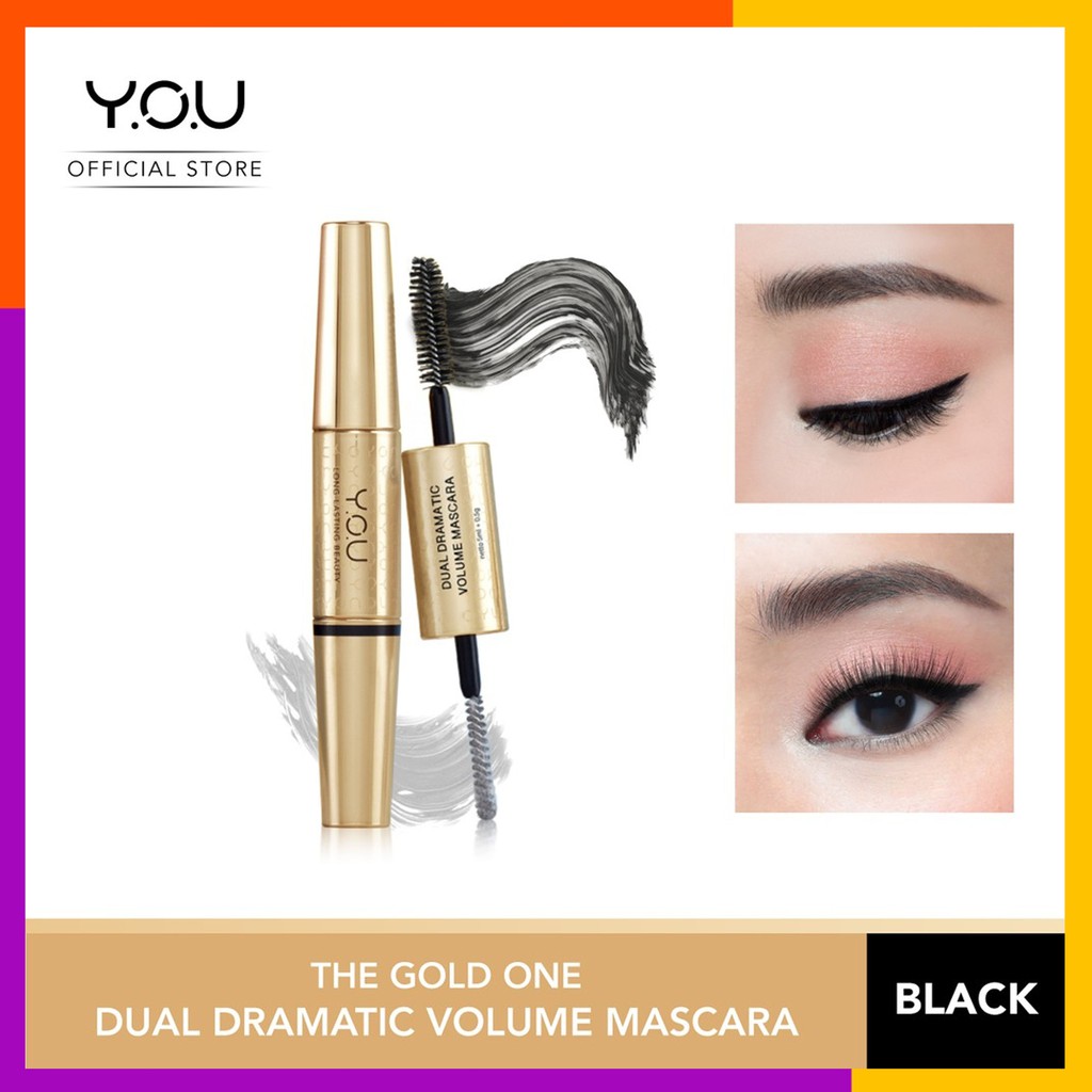 PROMO Y.O.U YOU DUAL DRAMATIC VOLUME MASCARA