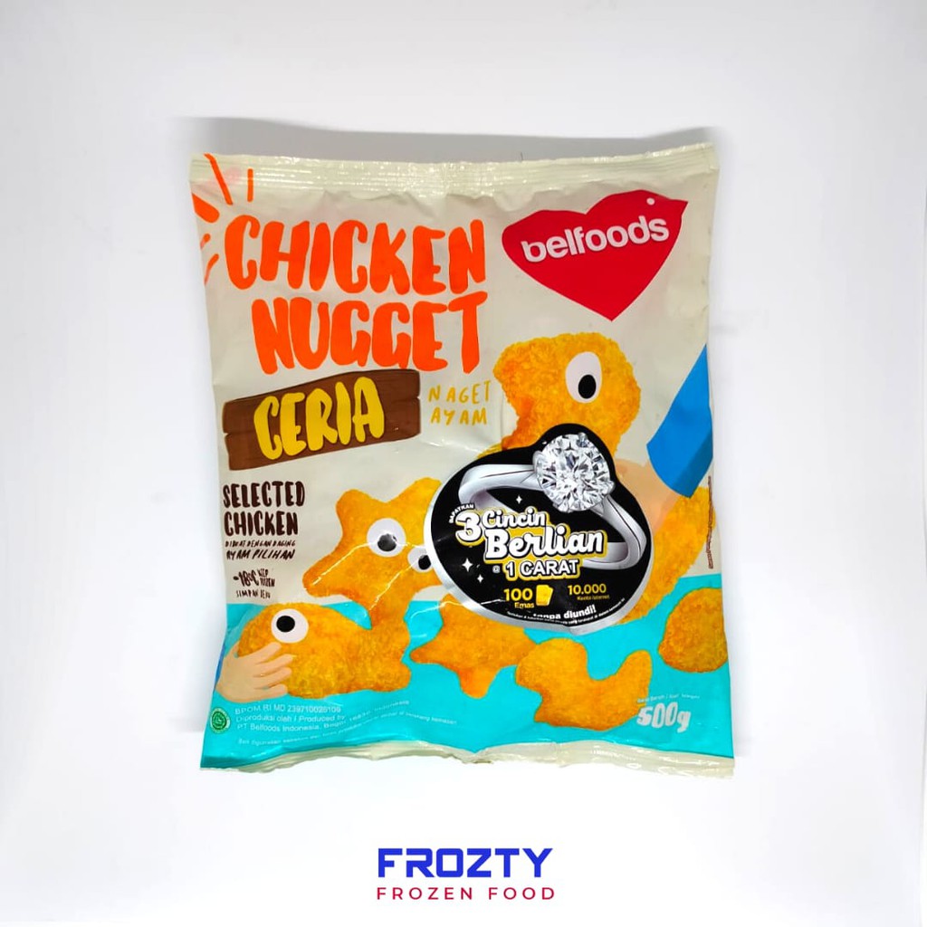 Belfoods Chicken Nugget 'Ceria 500 gr