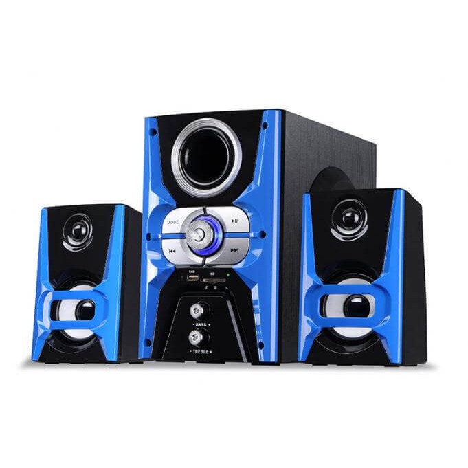 Speaker GMC 886G Salon Aktif Bluetooth USB Memori Radio FM Remote Speker Original