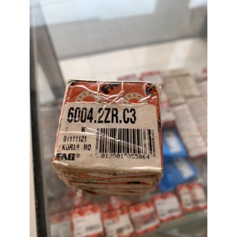 BALL BEARING 6004-ZZR-C3 FAG / Bearing Gir Belakang Rx King 6004 ZZ FAG