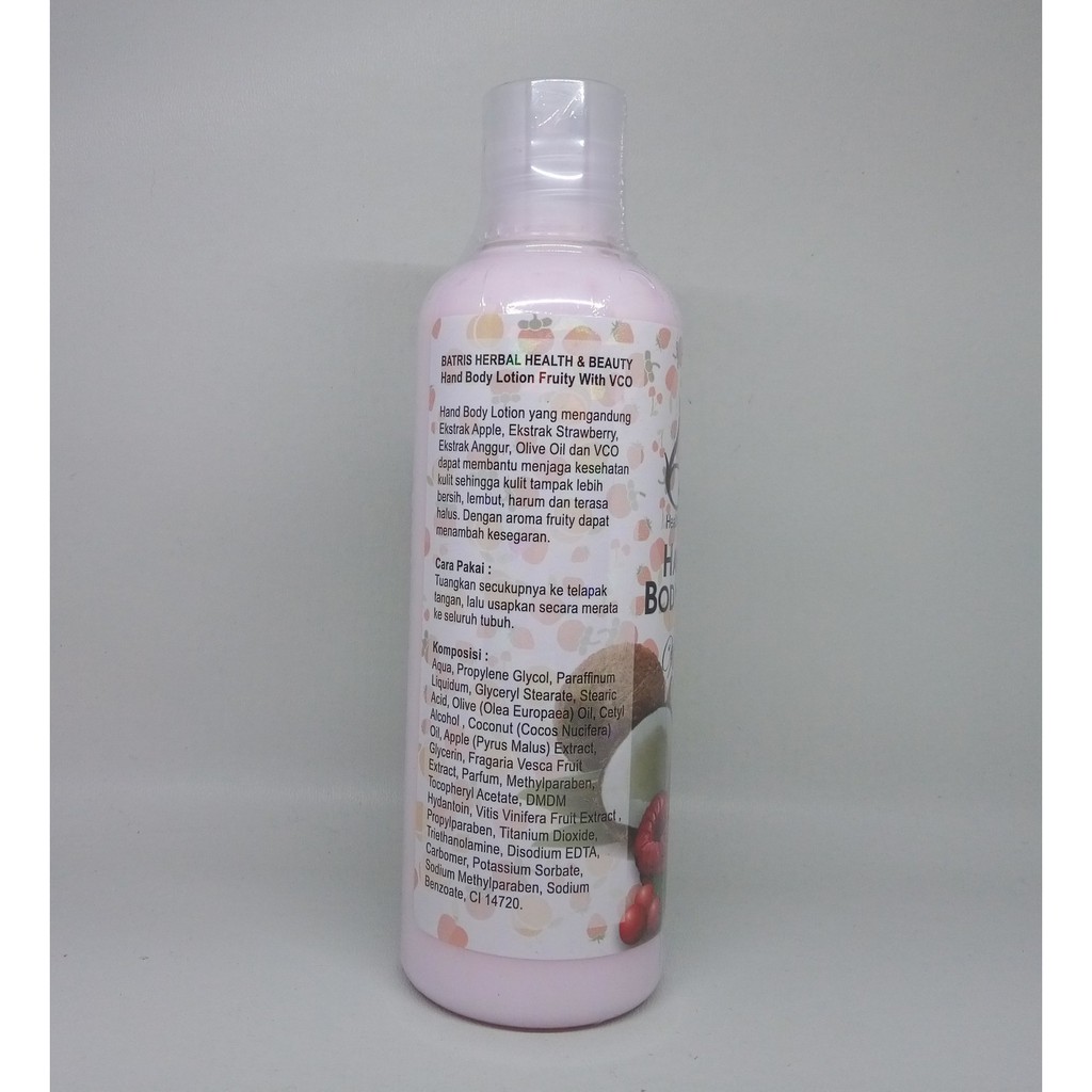 Batrisyia Hand Body Lotion Fruity 250 ml