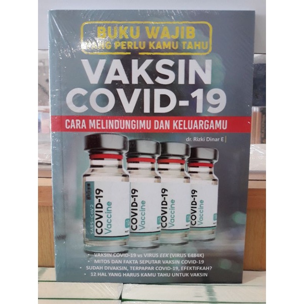 Jual Buku Vaksin Covid-19, Buku Wajib Yang Perlu Kamu Ketahui | Shopee ...