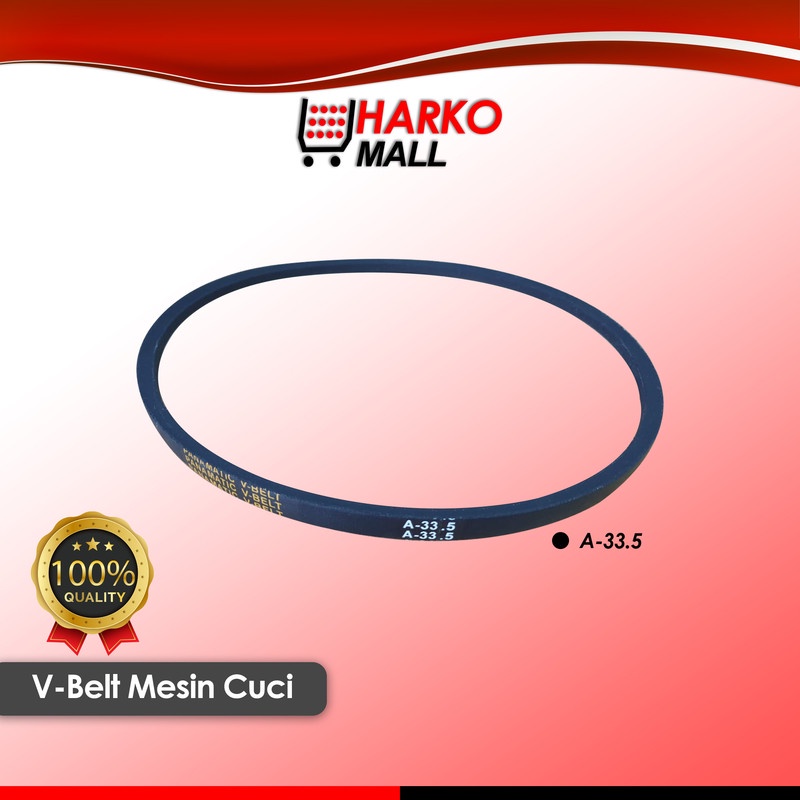 V-BELT V BELT VANBELT MESIN CUCI PANAMATIC A-33.5