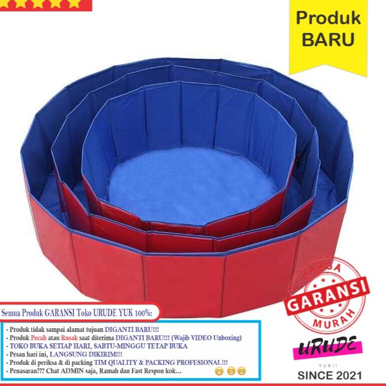Kolam Renang Lipat Foldable Swimming Pool tempat mandi bola anak Tanpa Pompa Murah [AMR.20Au22ᴹ]