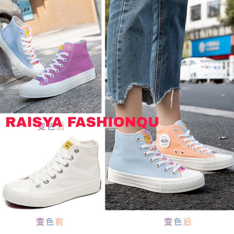 Sepatu Bunglon Converse Import /Sepatu Berubah Warna Ready Stok RF